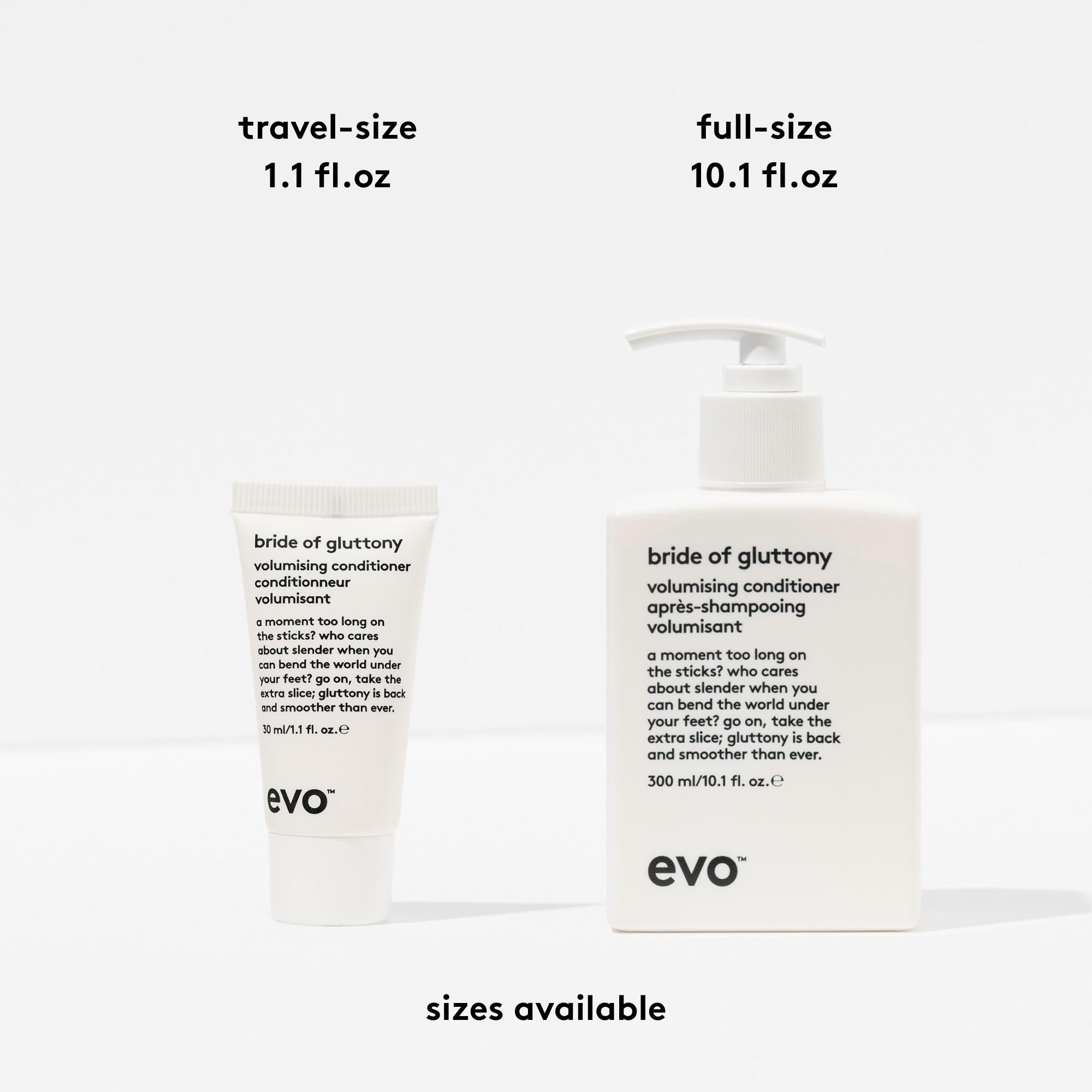 EVO Bride Of Gluttony : brillance sans poids, cheveux plus soyeux et faciles à coiffer