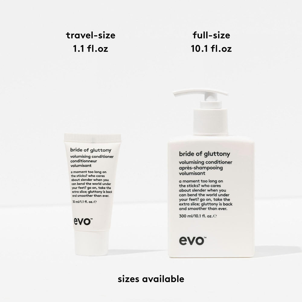 EVO Bride Of Gluttony : brillance sans poids, cheveux plus soyeux et faciles à coiffer