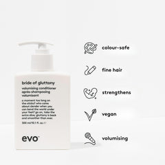 EVO Bride Of Gluttony : texture légère, douceur et brillance naturelle