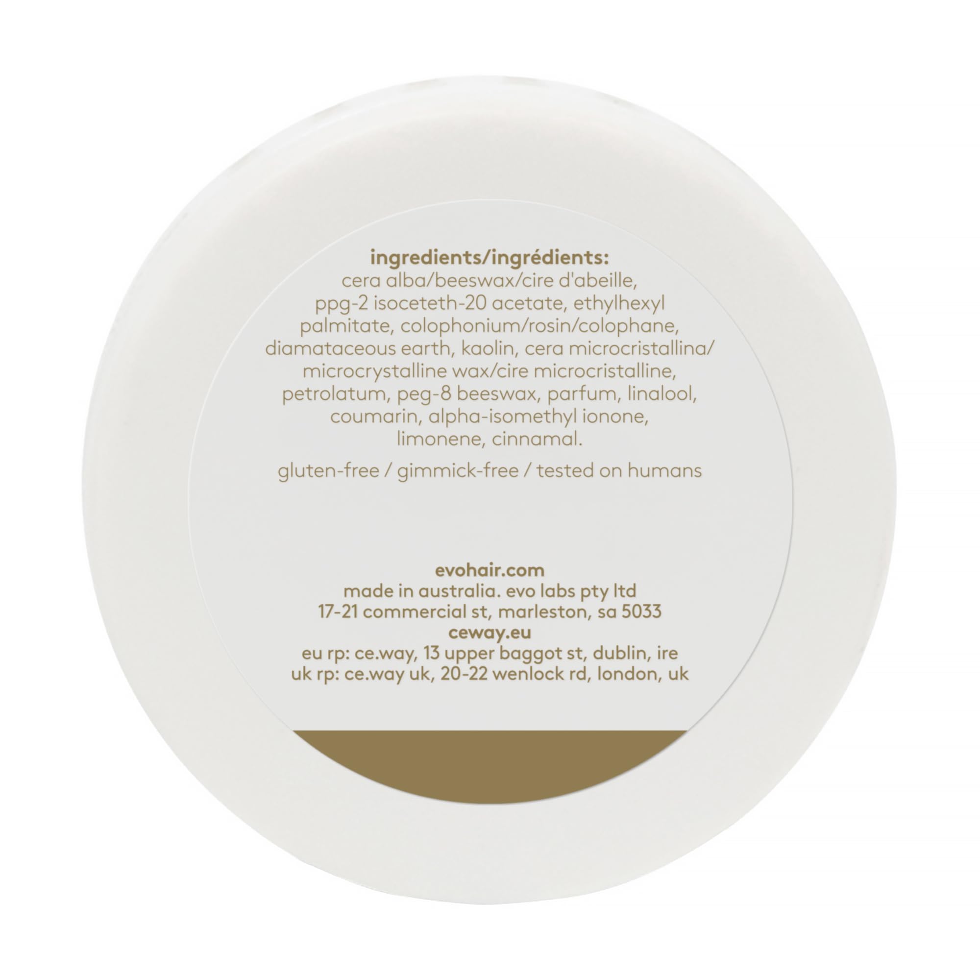 Pot Cassius EVO 0,5 oz, format voyage pratique.