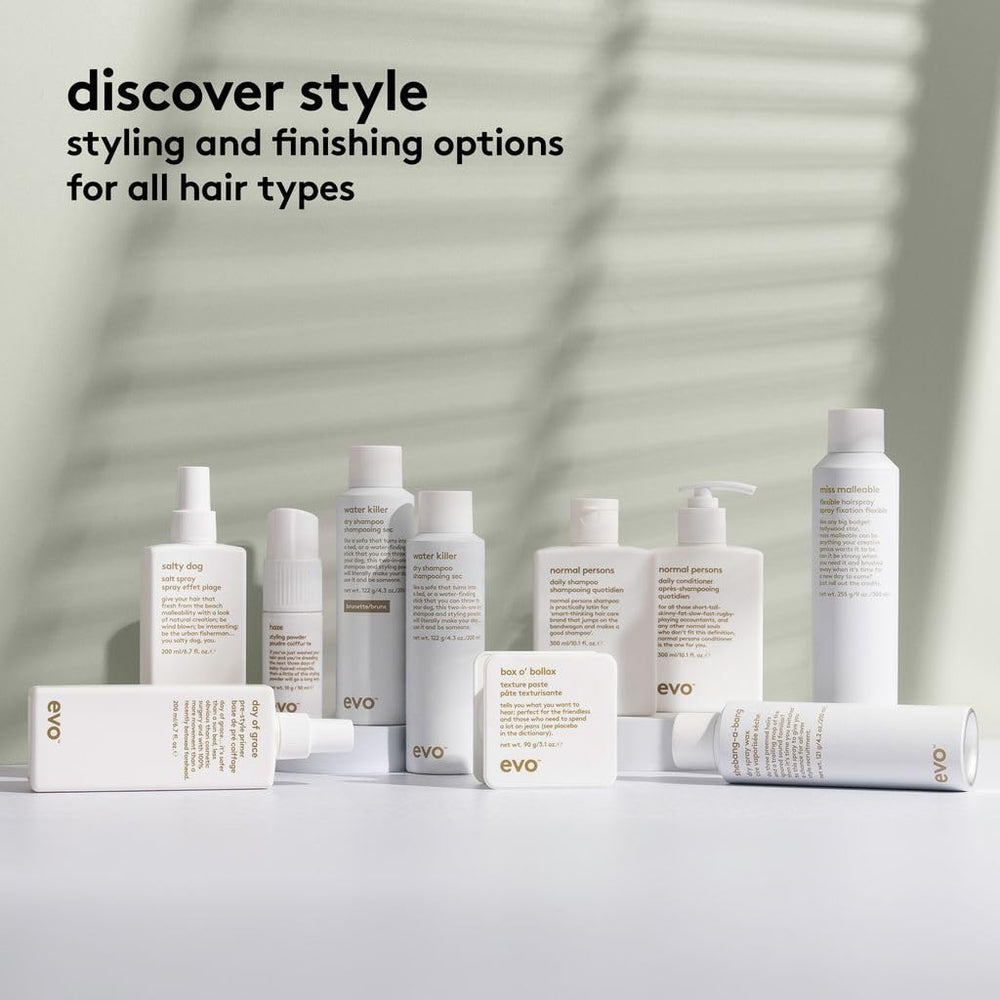 EVO Conditionneur Quotidien cheveux-lustrés: facilite le coiffage et apporte brillance naturelle.