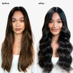 ÉVO Fabuloso: cheveux nourris et doux après utilisation.