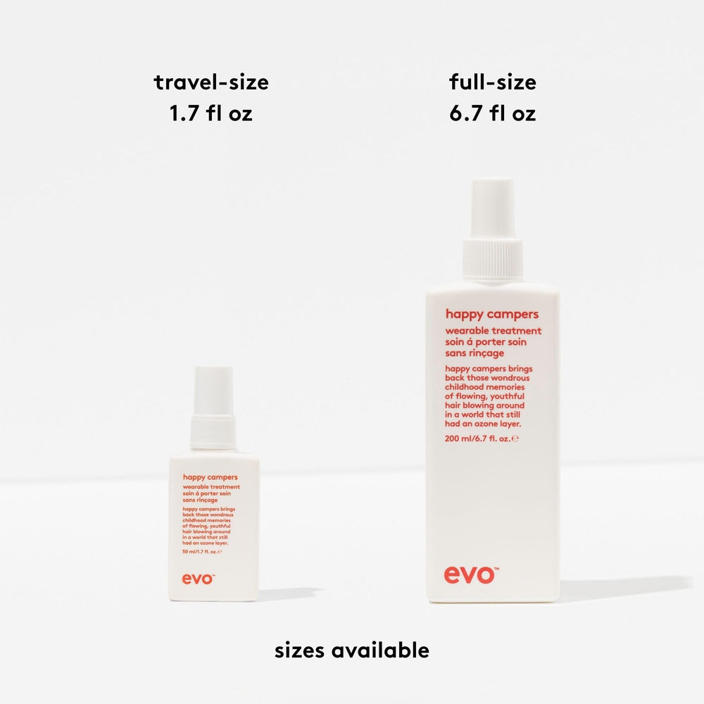 EVO Happy Campers — protection UV pour cheveux contre le soleil.