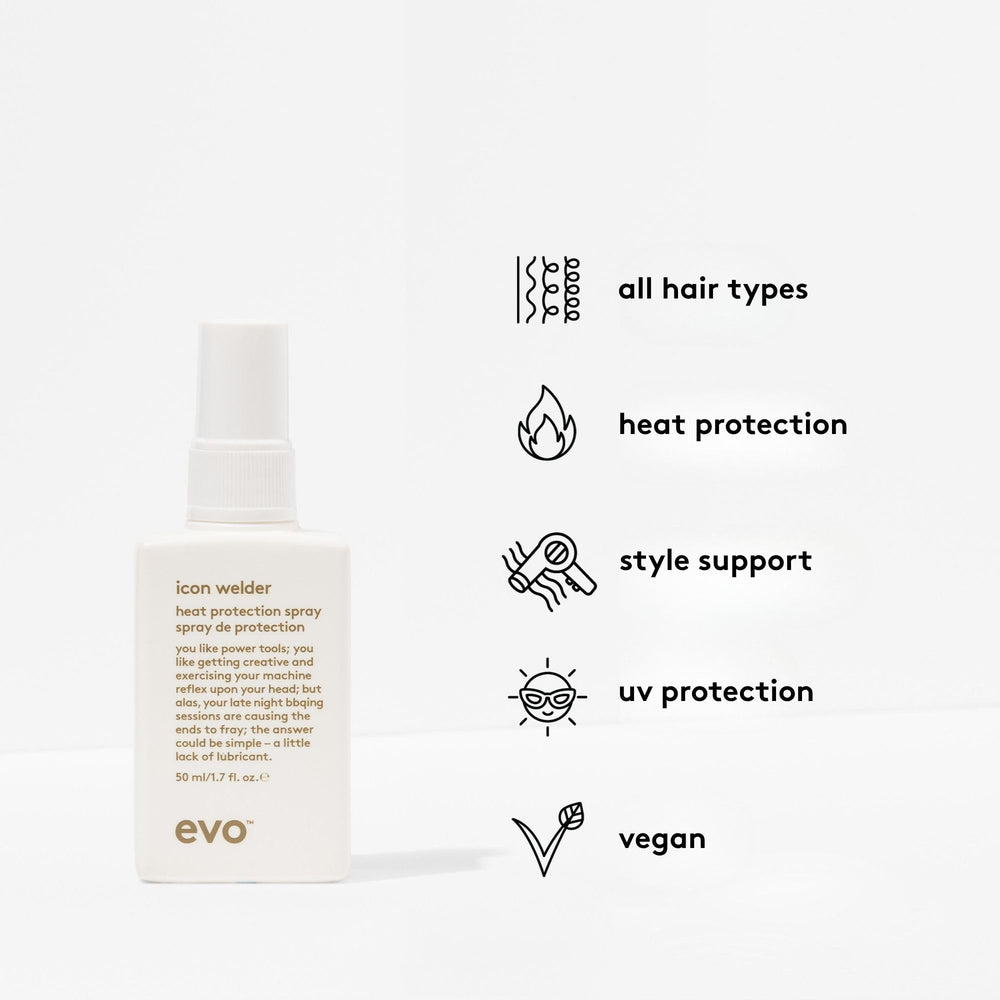 EVO Icon Welder apporte brillance et douceur pour cheveux.