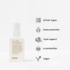 EVO Icon Welder apporte brillance et douceur pour cheveux.