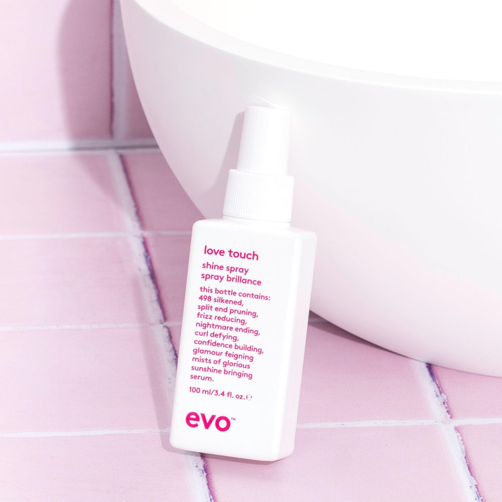 EVO Love Touch Shine Spray – démêlage facilité et rendu lisse