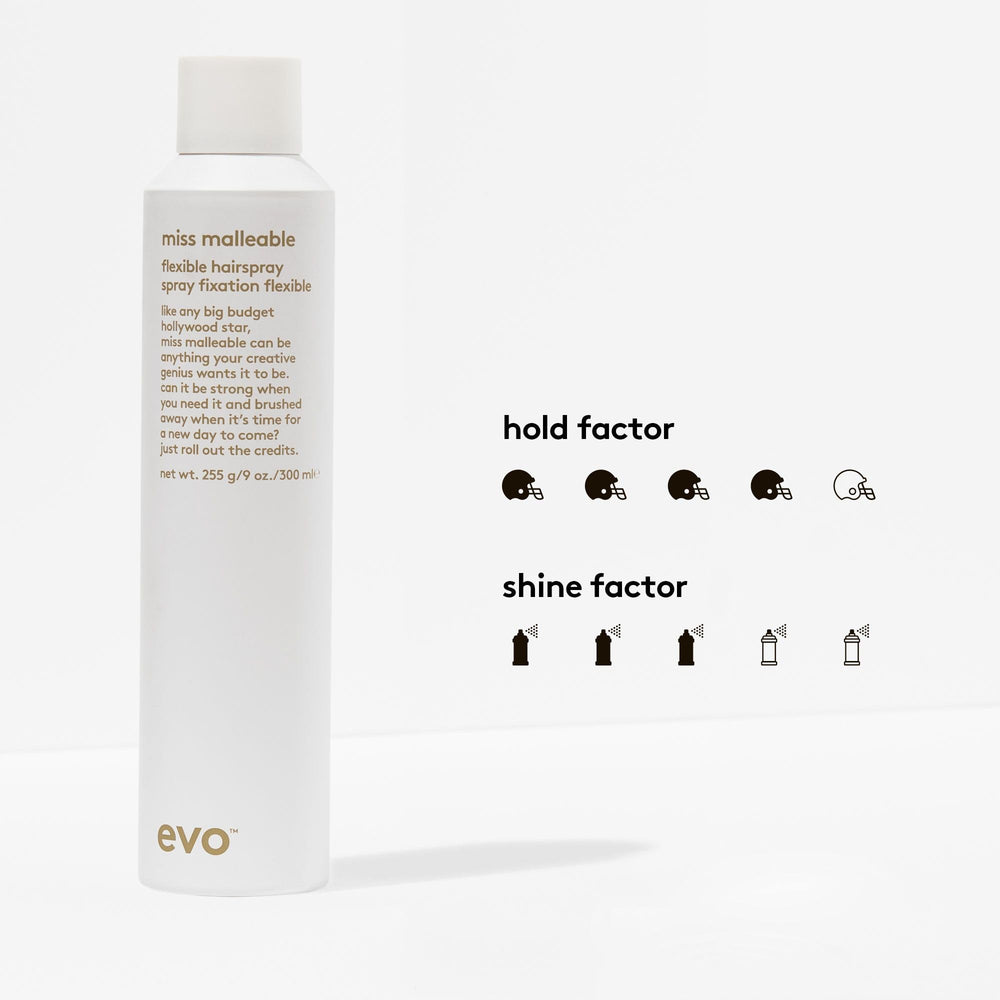 EVO Miss Malleable – application ciblée pour un contrôle précis du style.