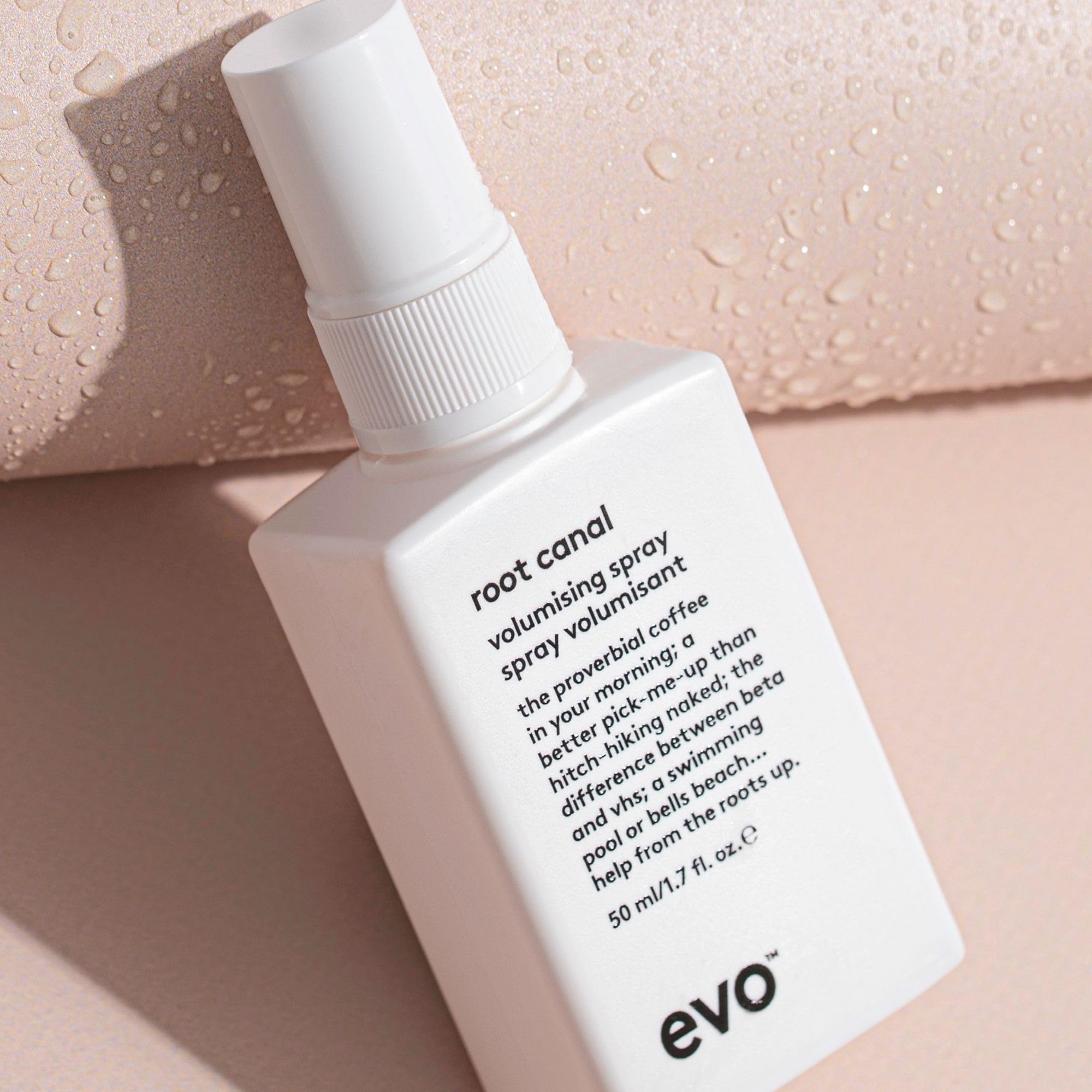 EVO Root Canal apporte brillance naturelle et mouvement après coiffage.