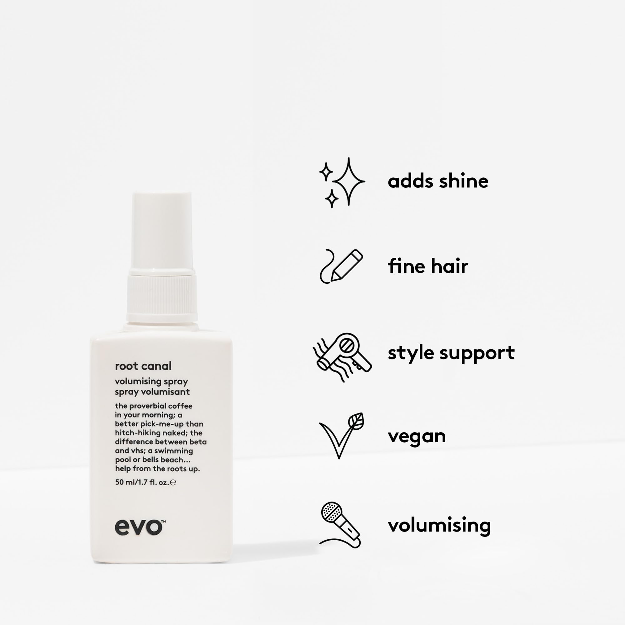 EVO Root Canal offre texture et définition sans alourdir.