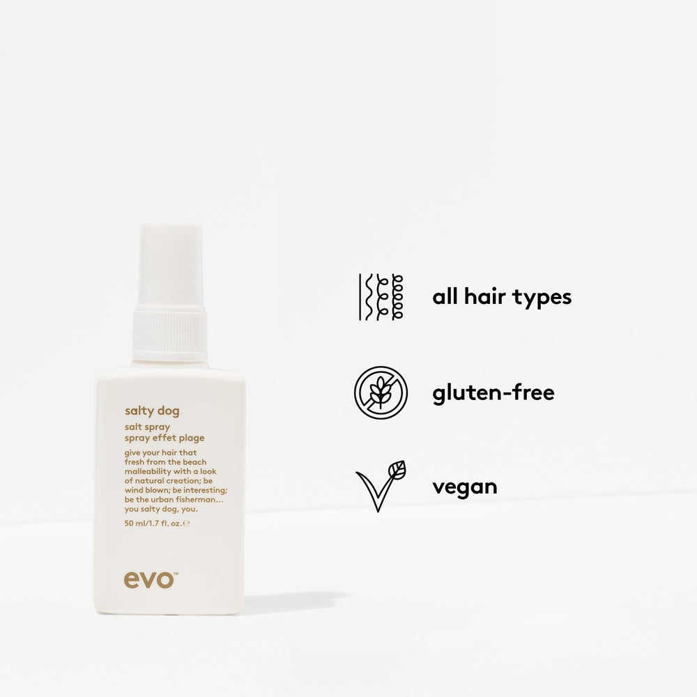 EVO Salty Dog Spray – fini mat après séchage naturel