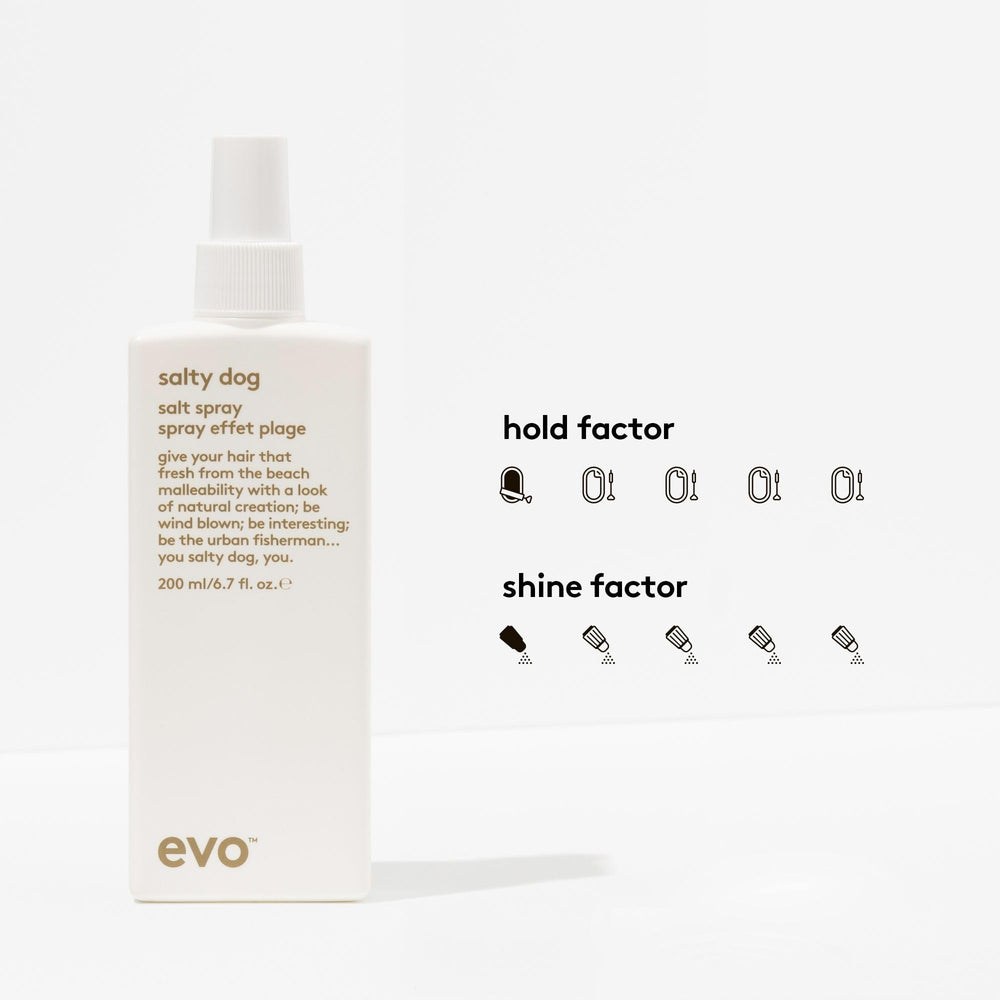 EVO Salty Dog: brume saline donnant texture plage naturelle