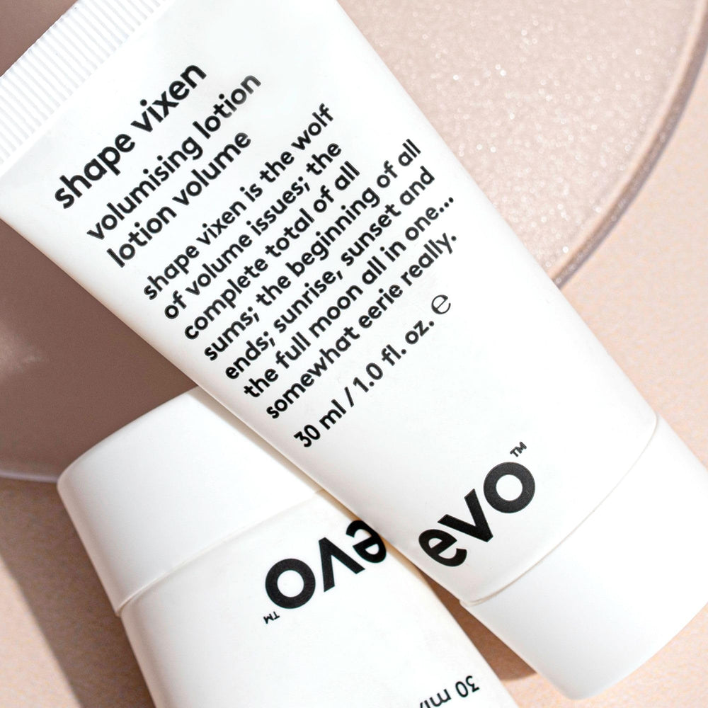 Format voyage 30 ml d’EVO Shape Vixen, pratique en déplacement.