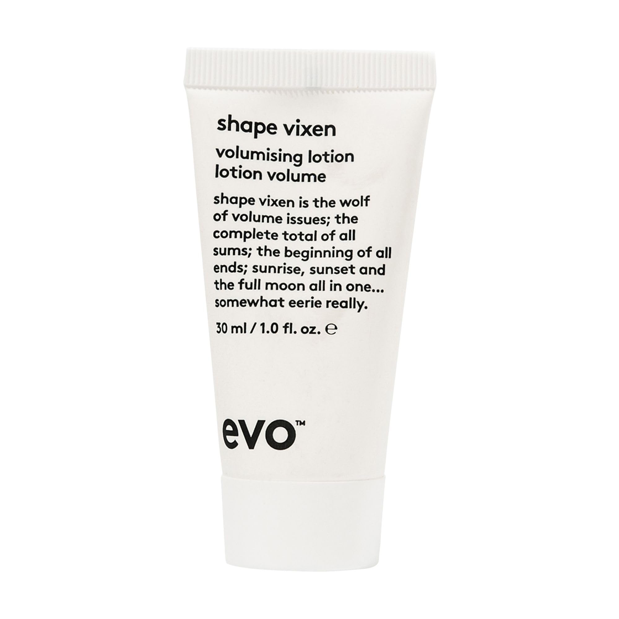 EVO Shape Vixen Lotion volumisante offre du volume durable pour cheveux fins.