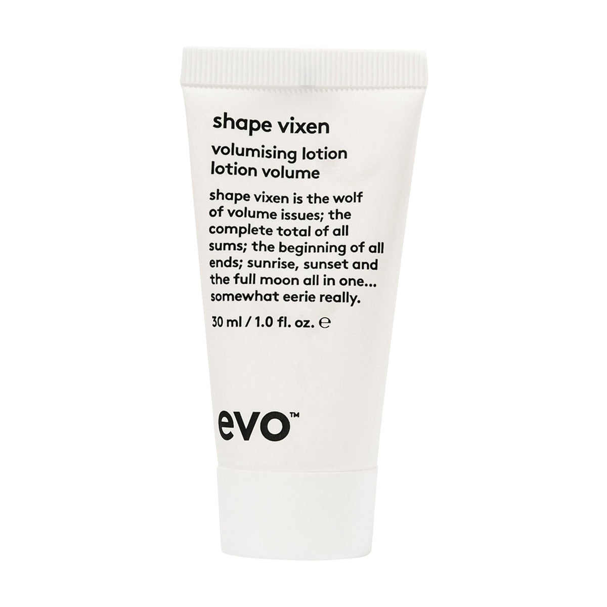 EVO Shape Vixen Lotion volumisante offre du volume durable pour cheveux fins.