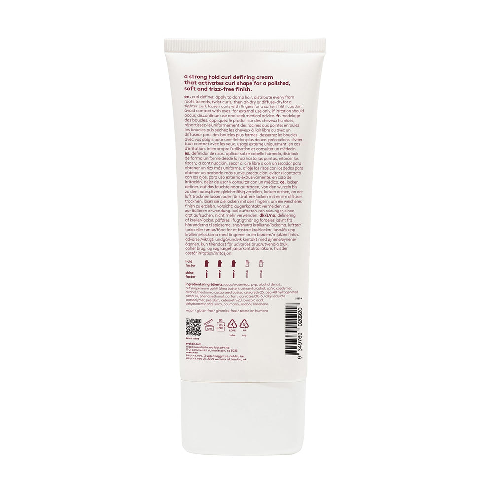 EVO Total Recoil activateur-forme-boucles: boucles rebondies et naturelles