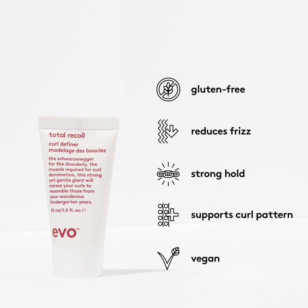 EVO Total Recoil sans frisottis pour un fini lisse.