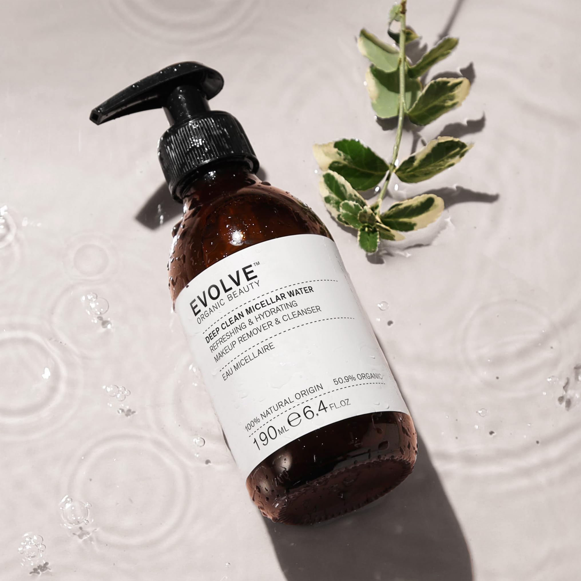 Evolve Organic Beauty – Acide hyaluronique, hydratation durable pour la peau.