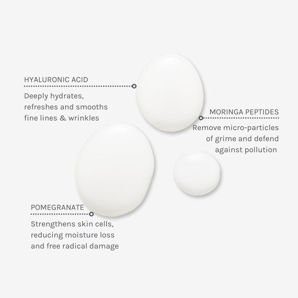 Evolve Organic Beauty – Texture micellaire légère, fraîcheur lors du soin.