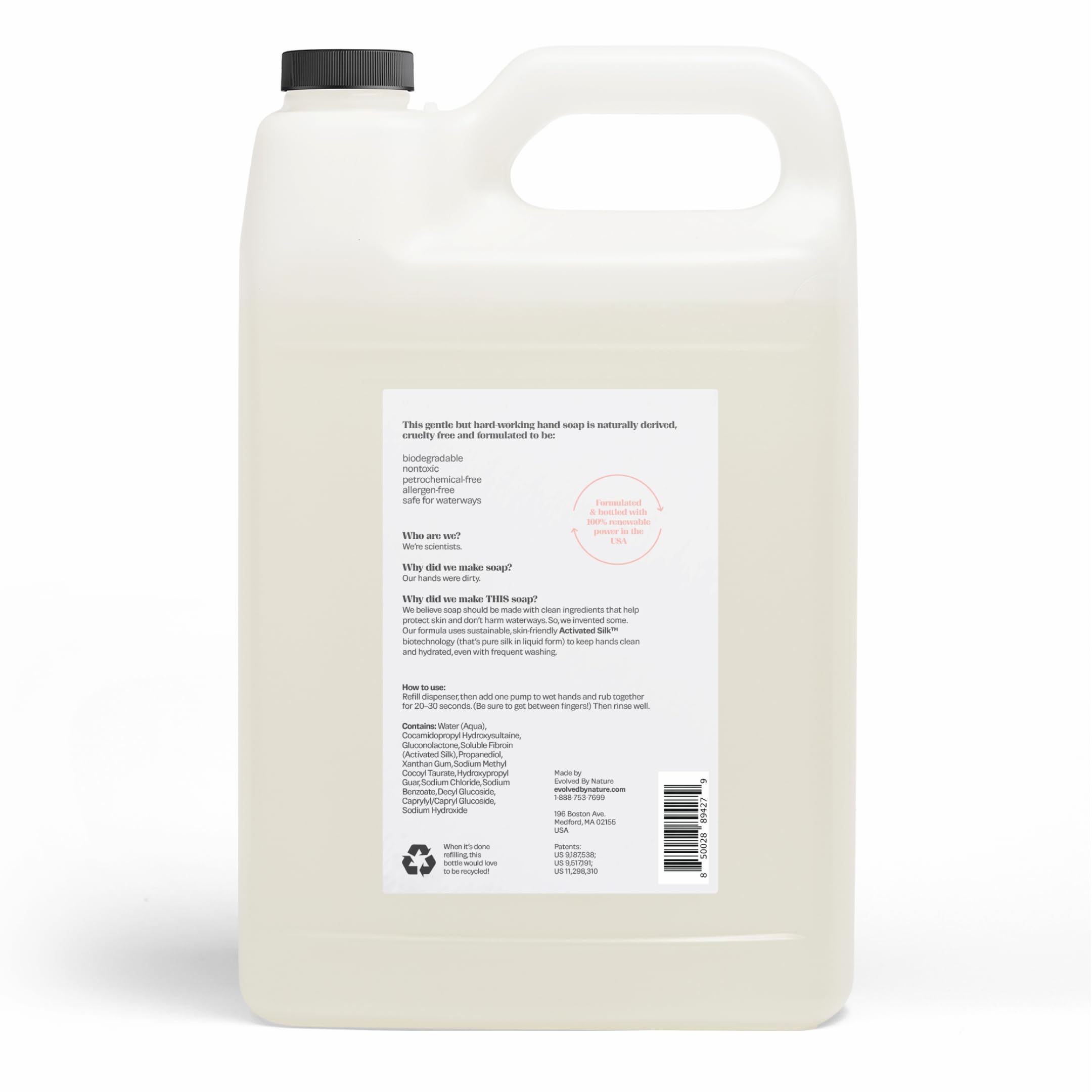 EVOLVED BY NATURE lavage quotidien doux, expérience fiable