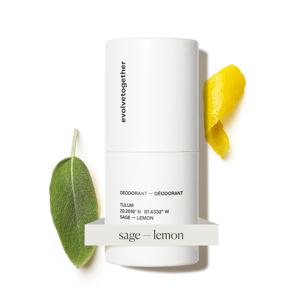 evolvetogether déodorant-stick citron-sauge-patchouli, parfum naturel et application invisible