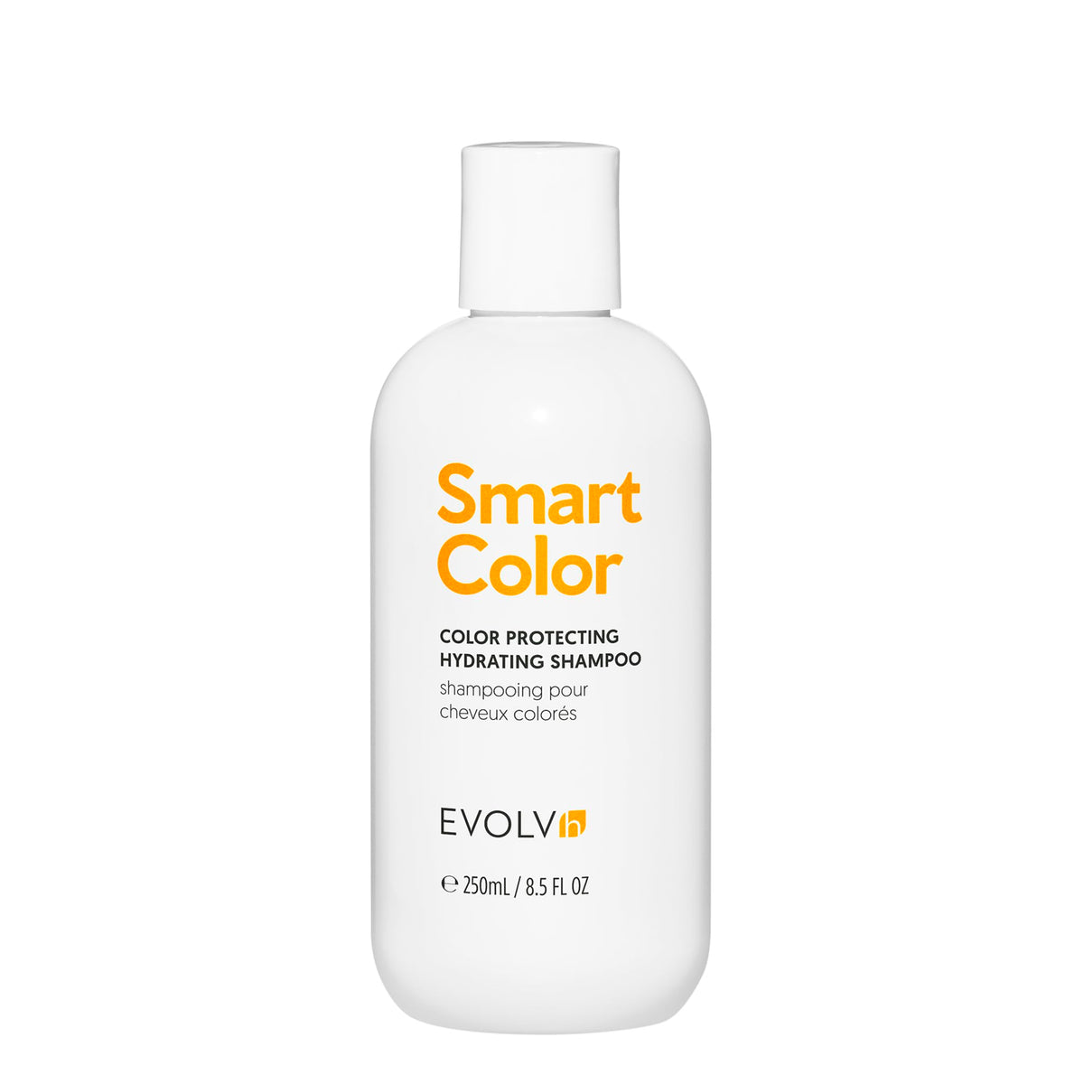 EVOLVh SmartColor Shampoing — bouteille élégante protégeant durablement la couleur