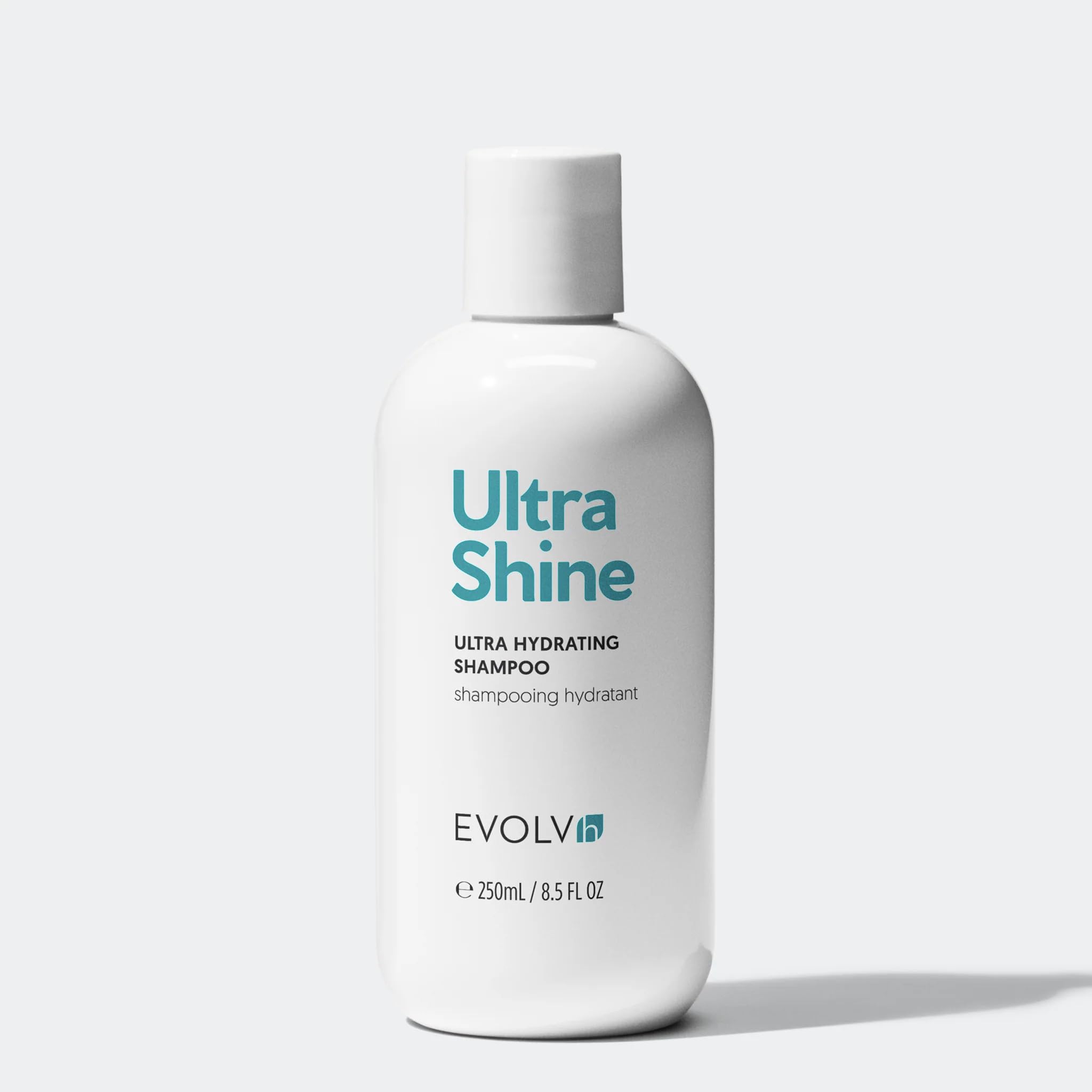 EVOLVh UltraShine Shampoing – routine capillaire douce et efficace suggérée.