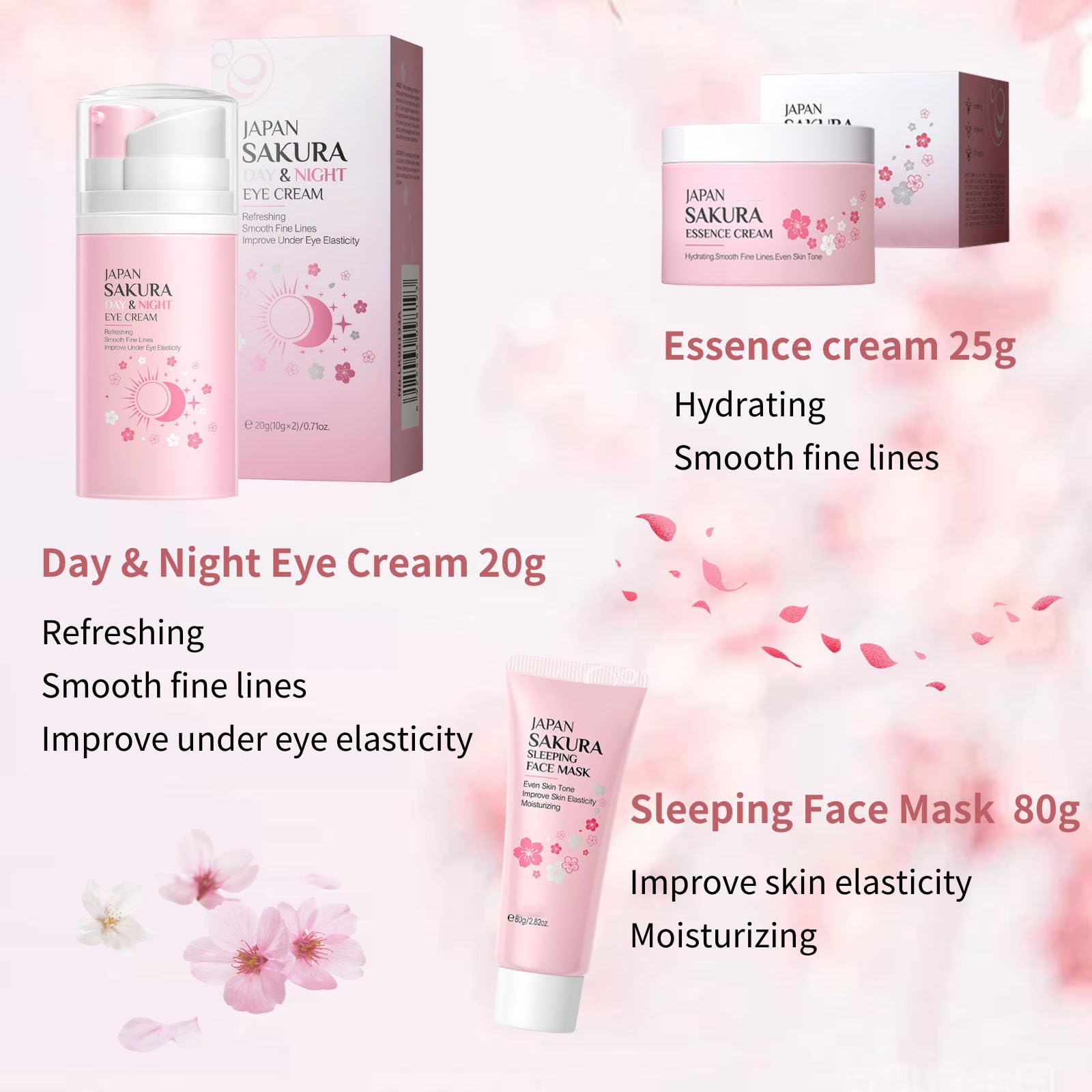 Masque nuit Evolvique Sakura, hydratation pendant le repos.