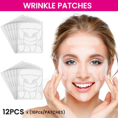 Évpct bandes visage pattes-d-oeil: patchs souples ciblant les ridules autour des yeux.