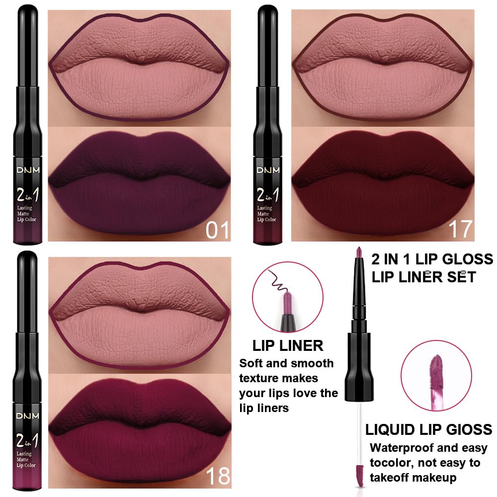 evpct crayon contour lèvres mat précision nette et fini homogène