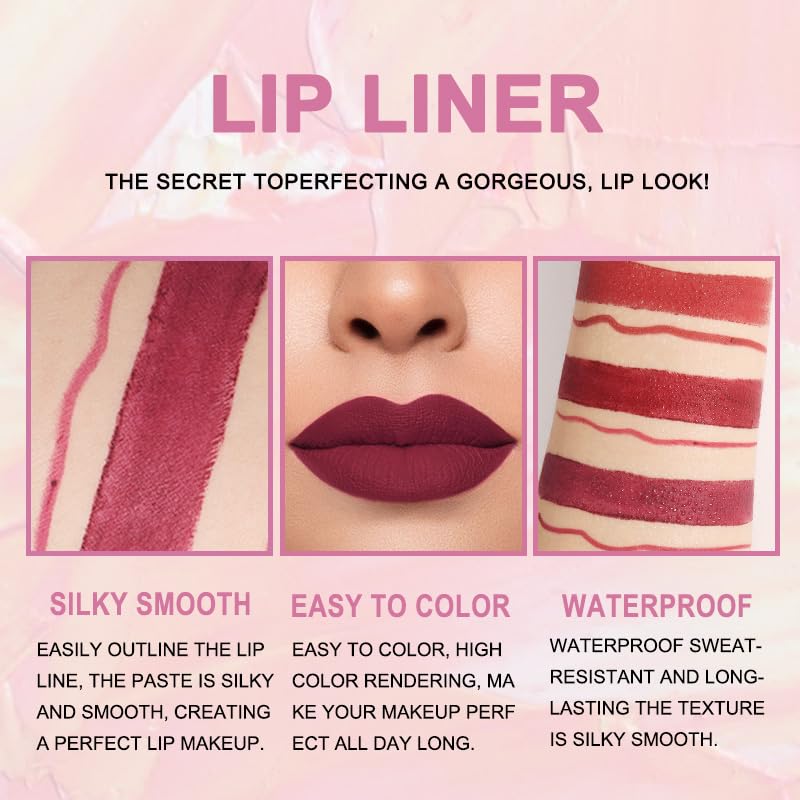 evpct crayon contour lèvres précis avant application