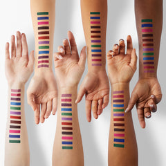 evpct crayons yeux 12 couleurs brillant et métallisé pour des looks variés