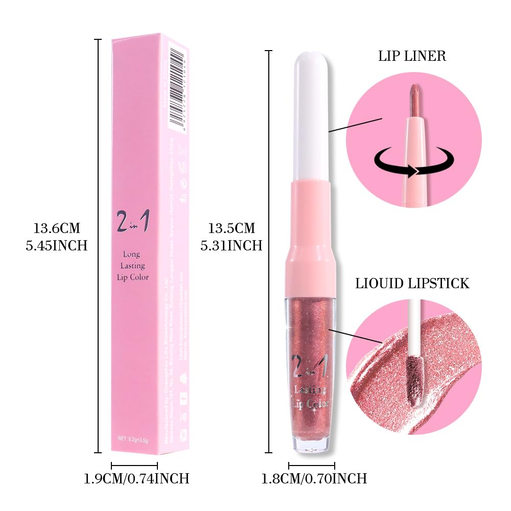 evpct duo 2-en-1 crayon contour-levres et rouge: usage pratique et précision