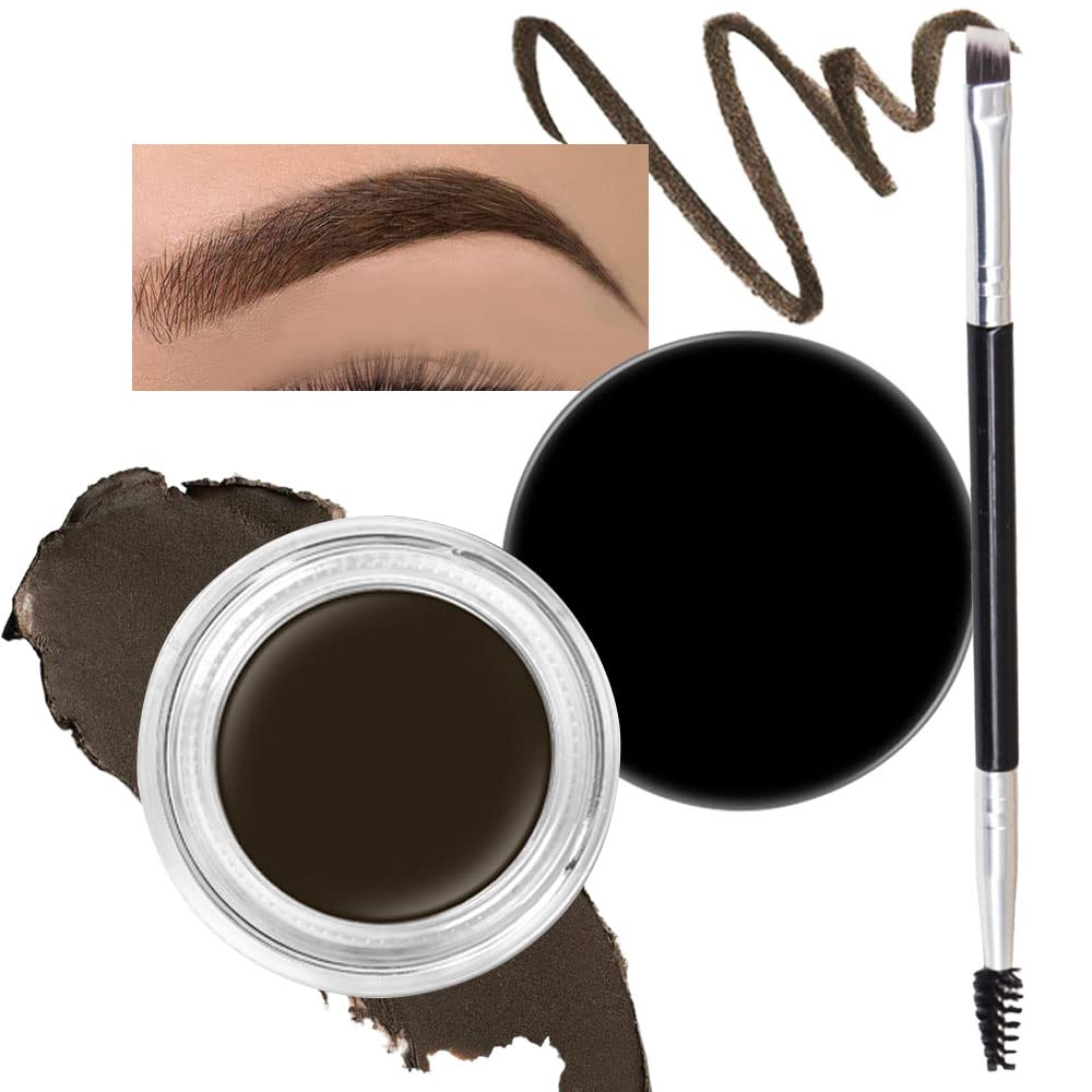 evpct sourcils - pommade longue tenue noir ébène avec pigment riche
