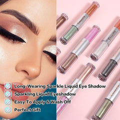 Échantillons swatches Evpct: pigments riches et texture légère sur la peau.