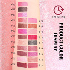 evpct ensemble 2en1 crayon levres et rouge liquide pour utilisation rapide