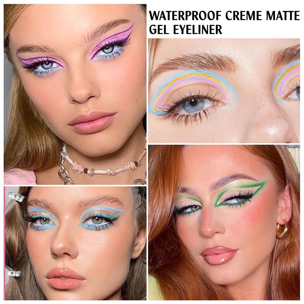 Résistance à l'eau et couleur intense toute la journée.
