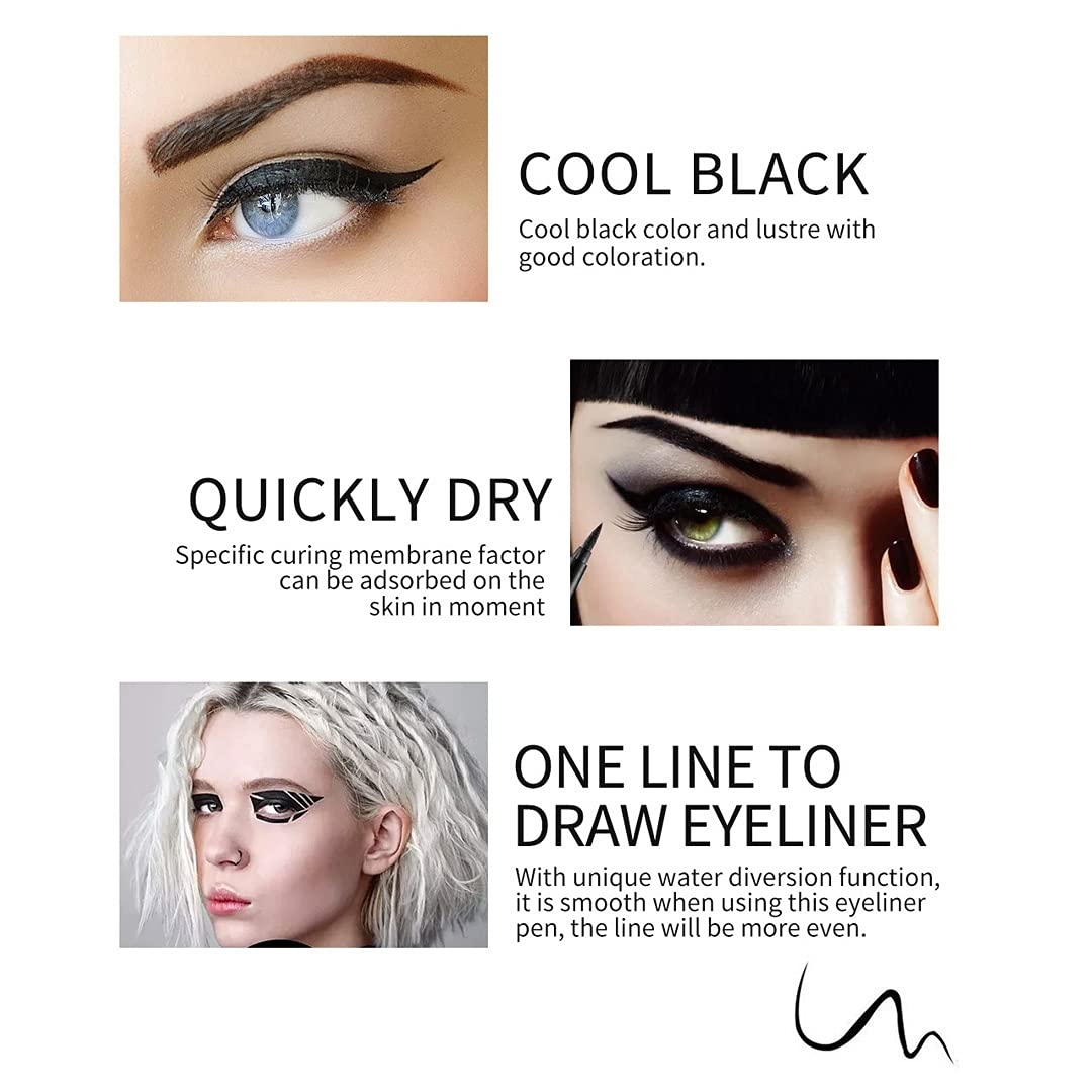 evpct eyeliner brun scintillant, regard chaleureux et définition maîtrisée