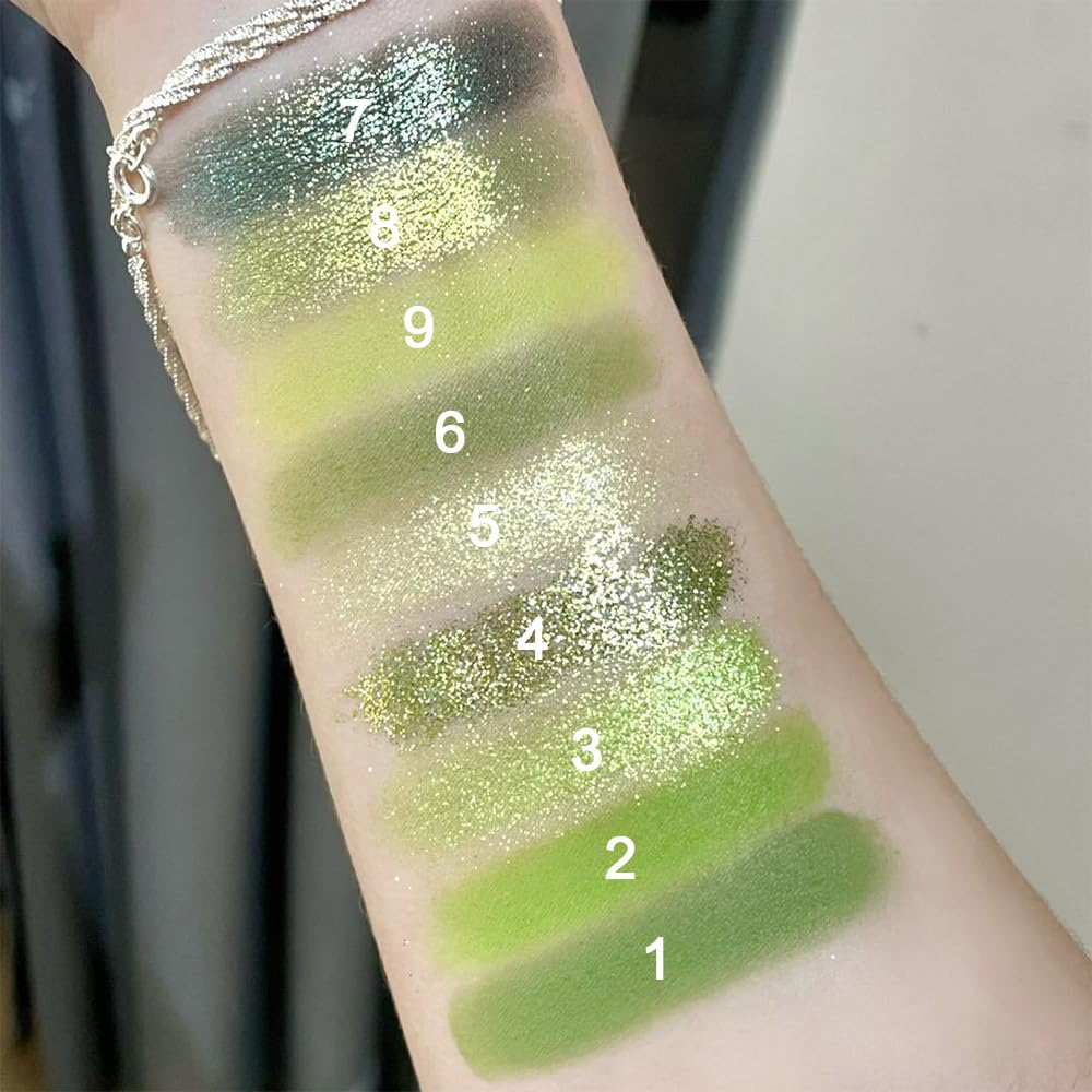 Palette evpct ombre-yeux noir argenté, style chic et moderne