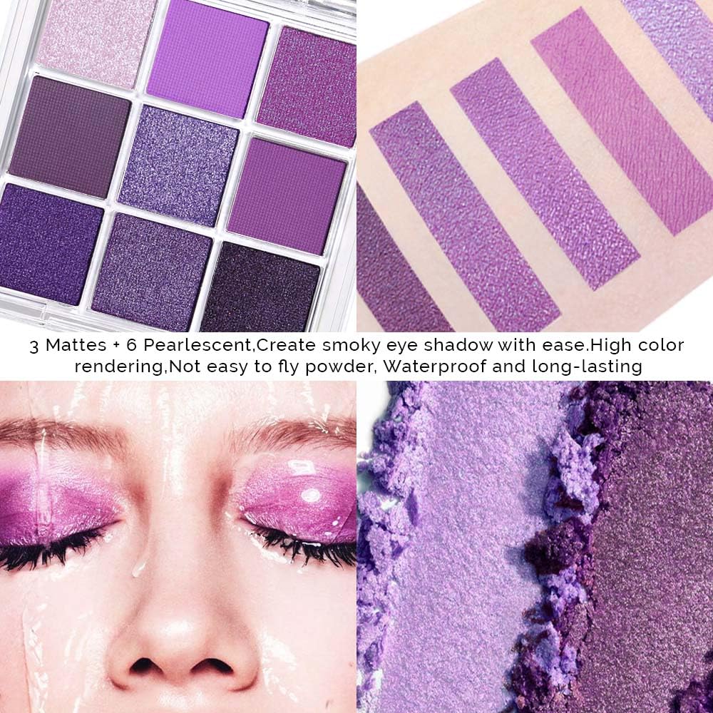 Ombres evpct matte et métallique pour des transitions polyvalentes.