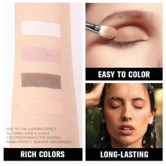 evpct palette ombres métallisée pour des reflets lumineux polyvalents.