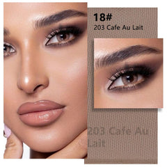 Palette evpct ombreyeux: pigment intense et tenue longue durée.