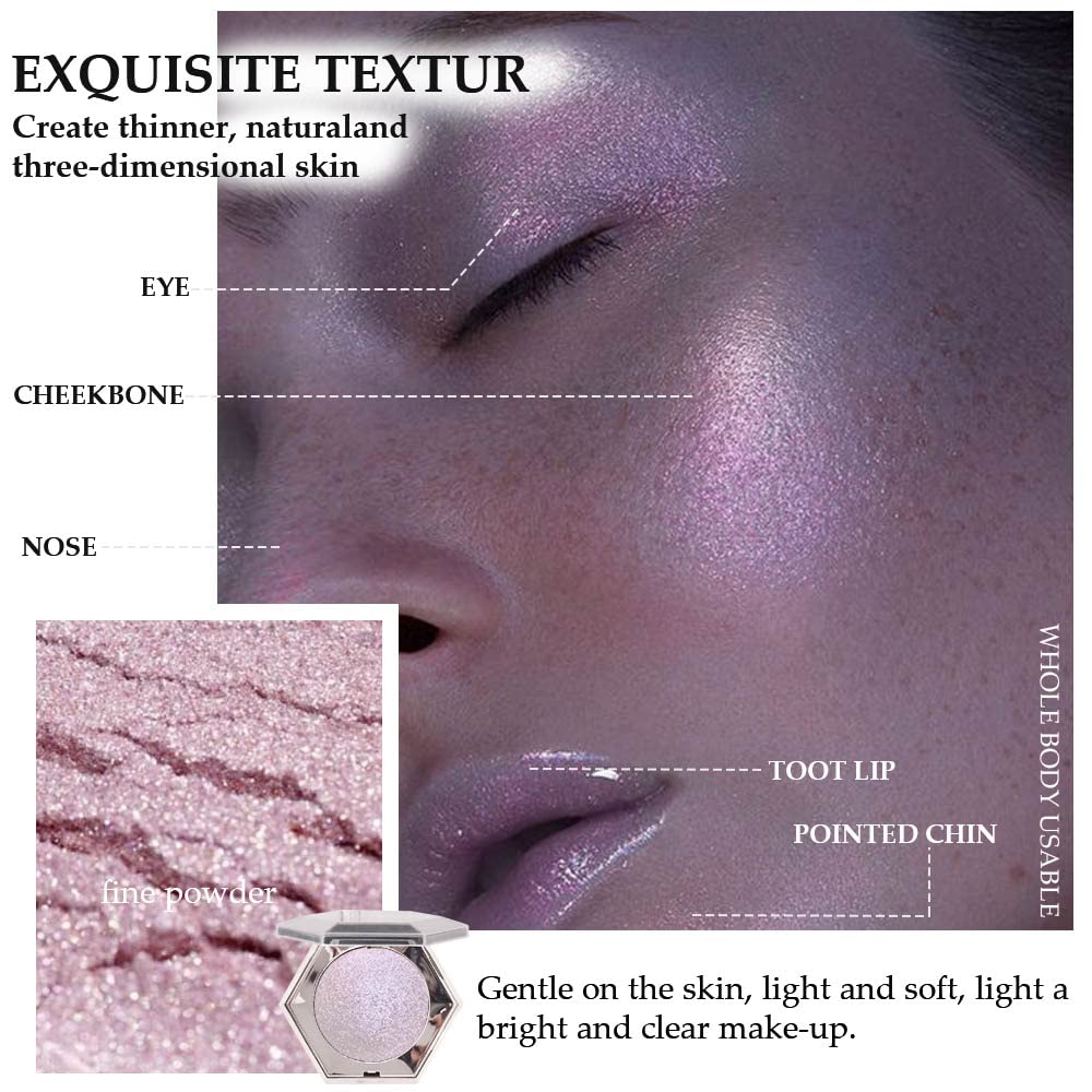 Coffret maquillage evpct compact et portable pour le sac.