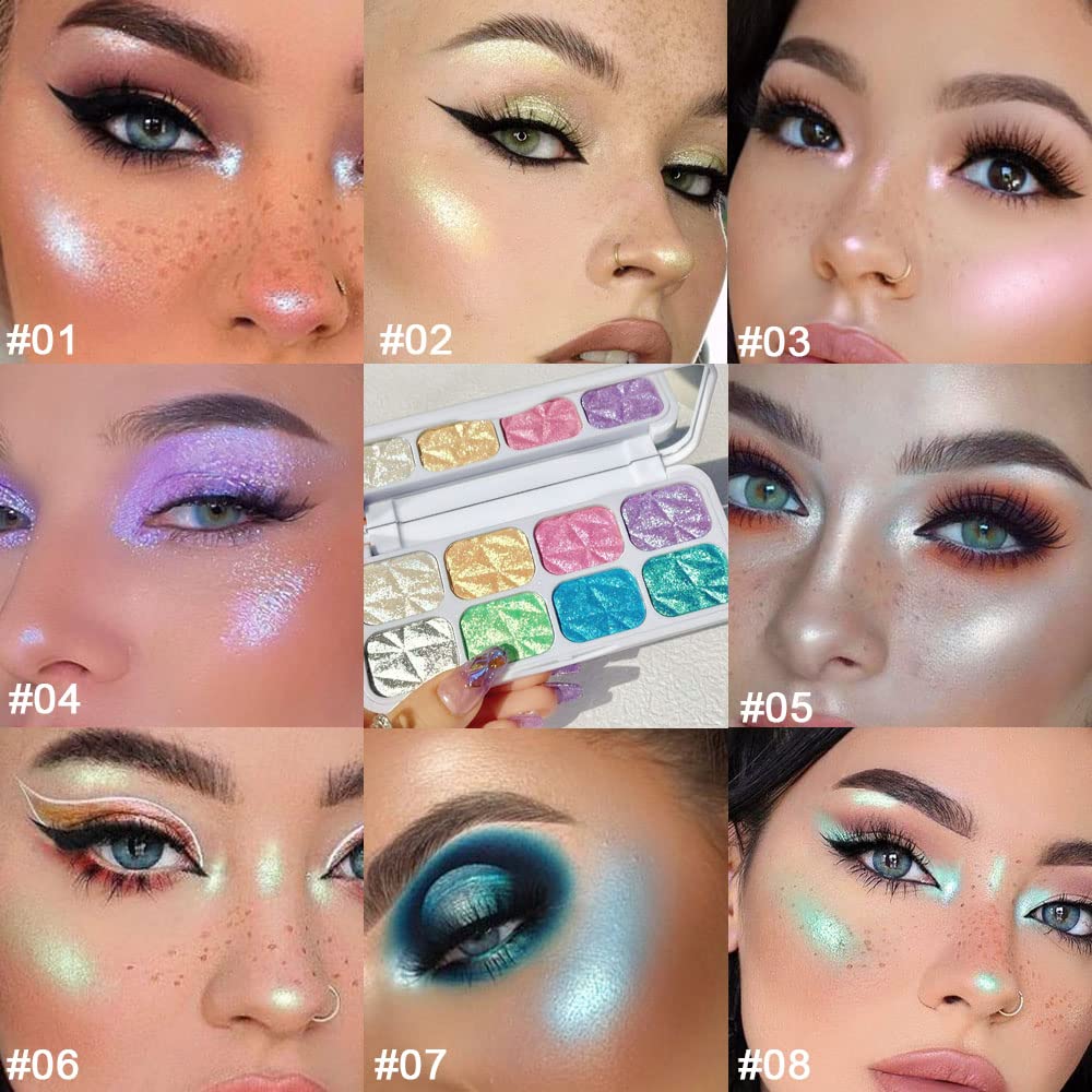 Palette evpct pour le contour du visage, définition naturelle et subtile