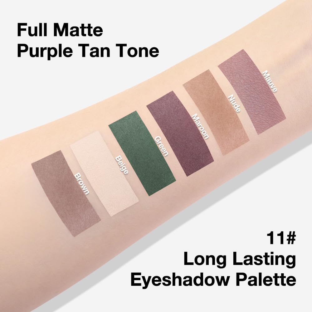 Palette evpct teintes-metallique, reflets lumineux et look sophistiqué.