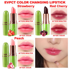 EVPCT rouge a levres changeant rose effet PH harmonieux et brillance