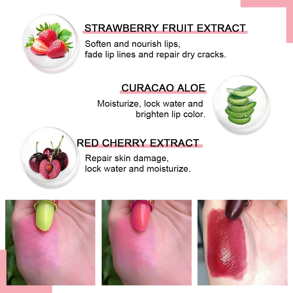 evpct rouge à lèvres fraise: douceur fruitée qui nourrit et ravive la couleur.