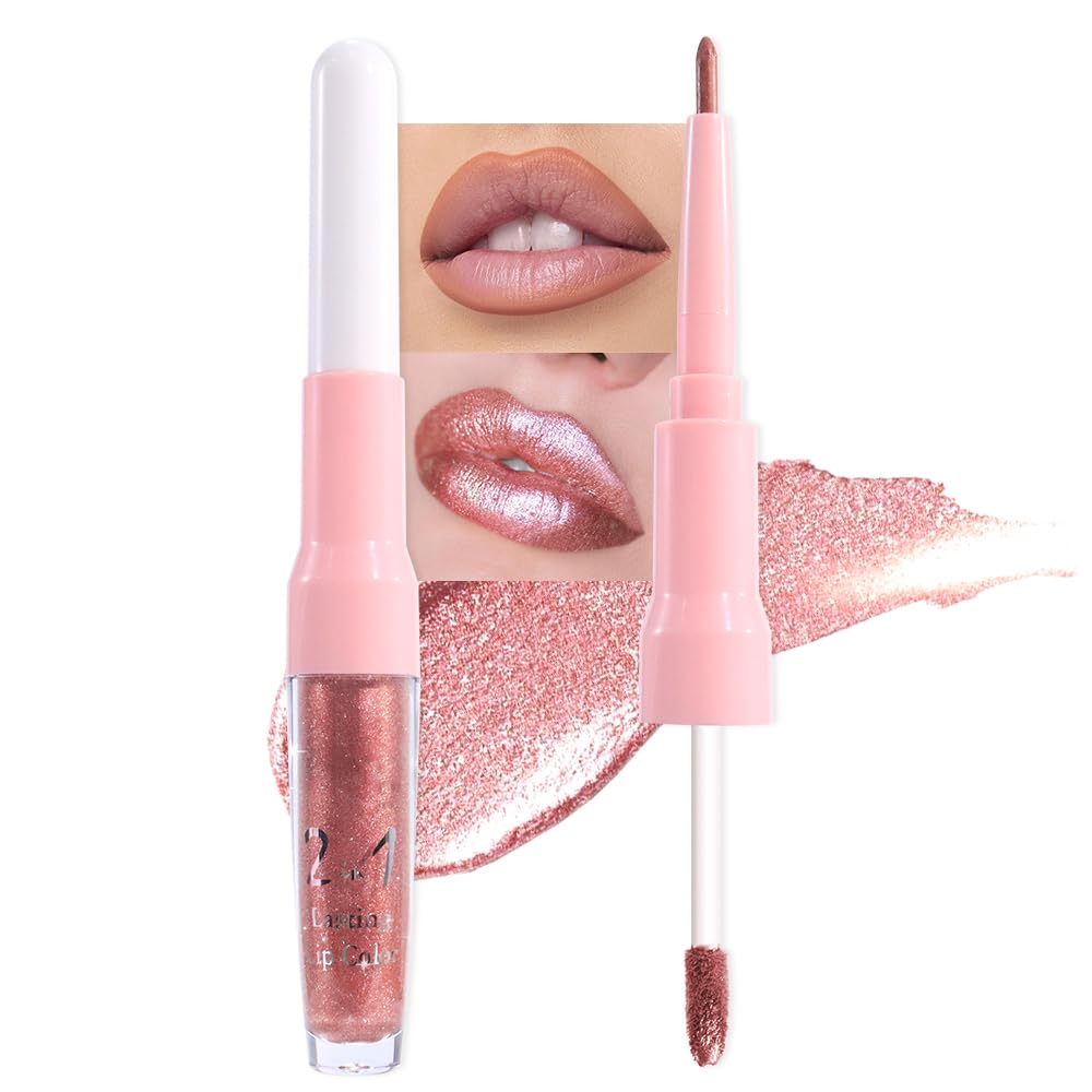 evpct rouge liquide métallique rose doré: effet lumineux et couleur riche.