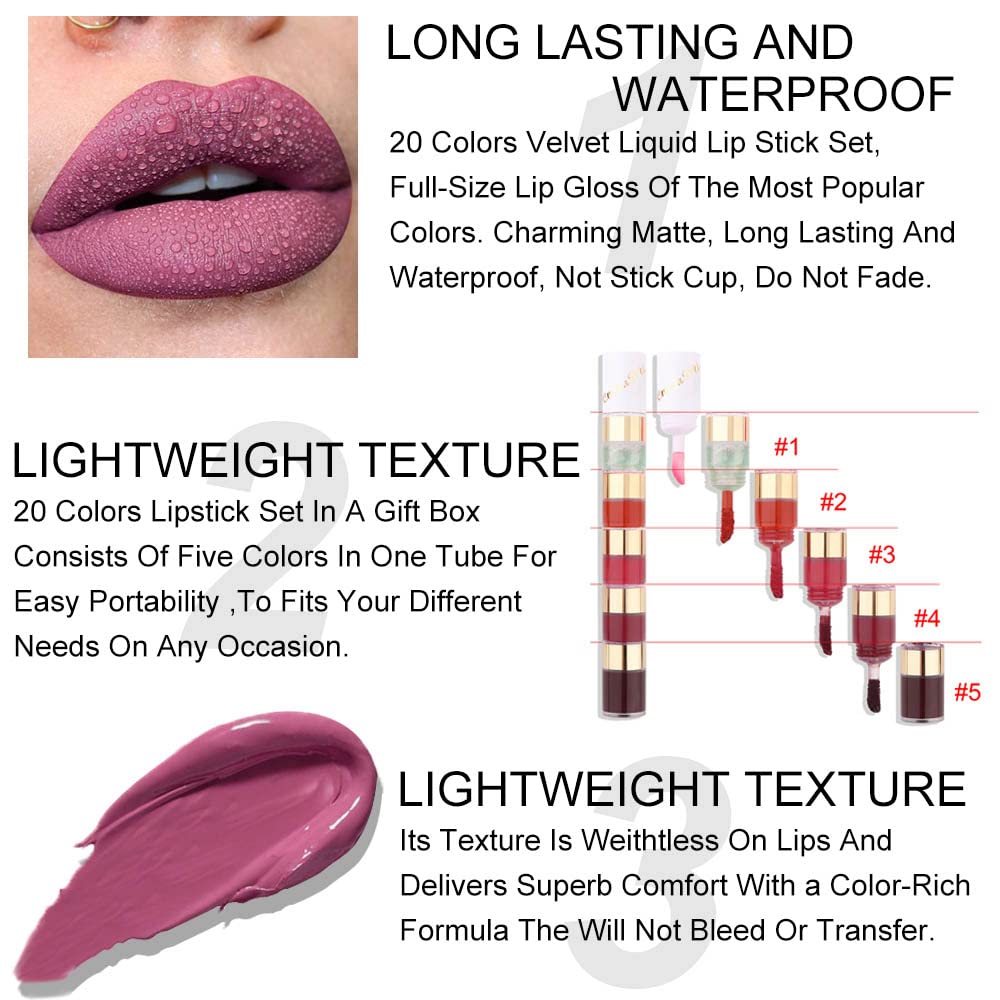 evpct texture souple satin levres matte: Texture soyeuse valorisant les teintes.