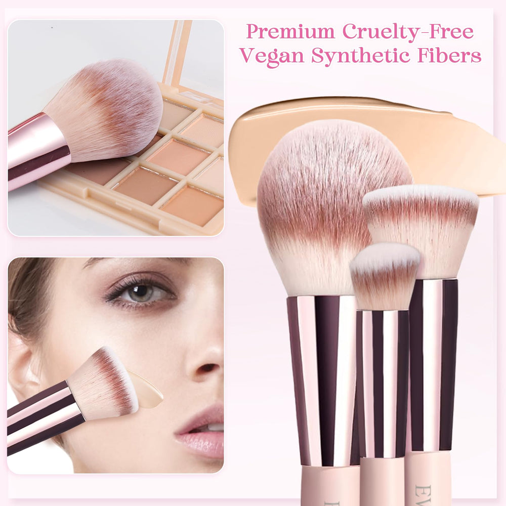EVRCHGIEA éponges maquillage 12 pour une application uniforme et soyeuse.