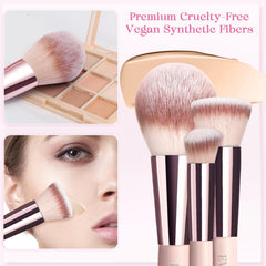 EVRCHGIEA éponges maquillage 12 pour une application uniforme et soyeuse.